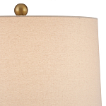 Настольная лампа с фактурным стеклянным корпусом Pommel варинант исполнения - 3 | Loft Concept в Барнауле