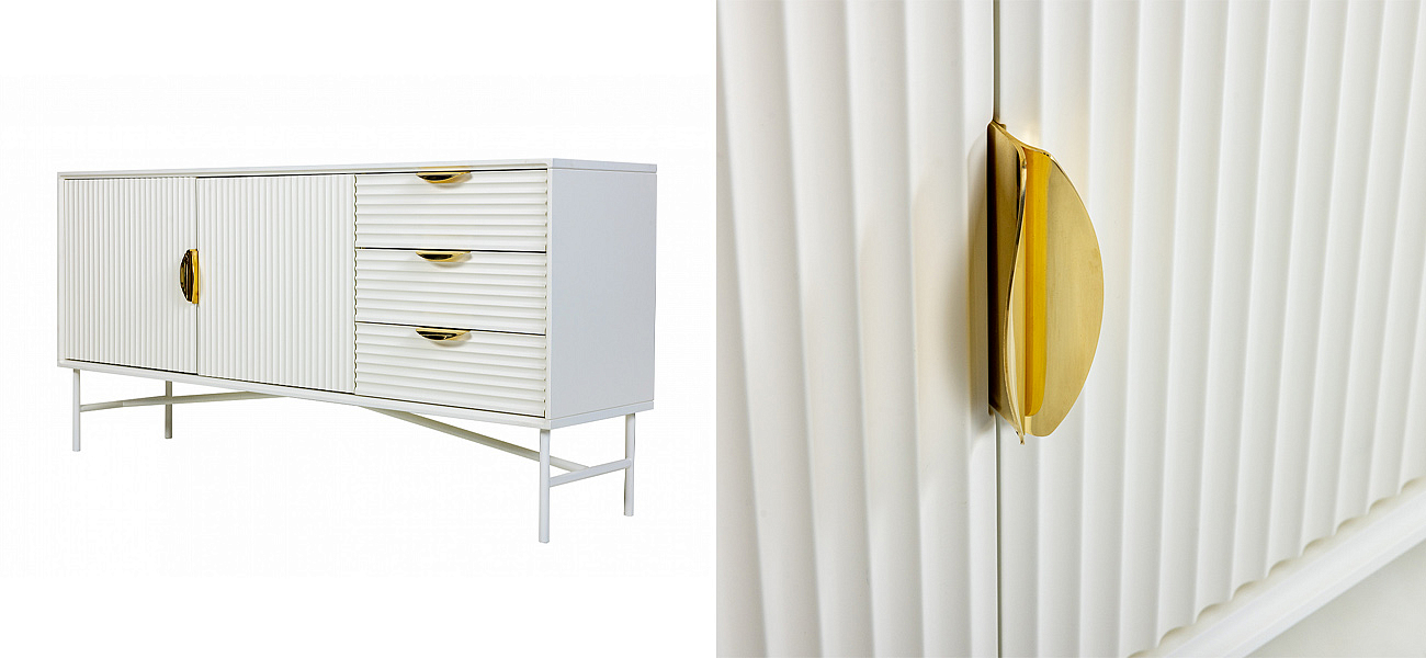 Комод Antique Order Белый 160 см Комод Antique Order Белый 160 см - Loft-Concept в Барнауле