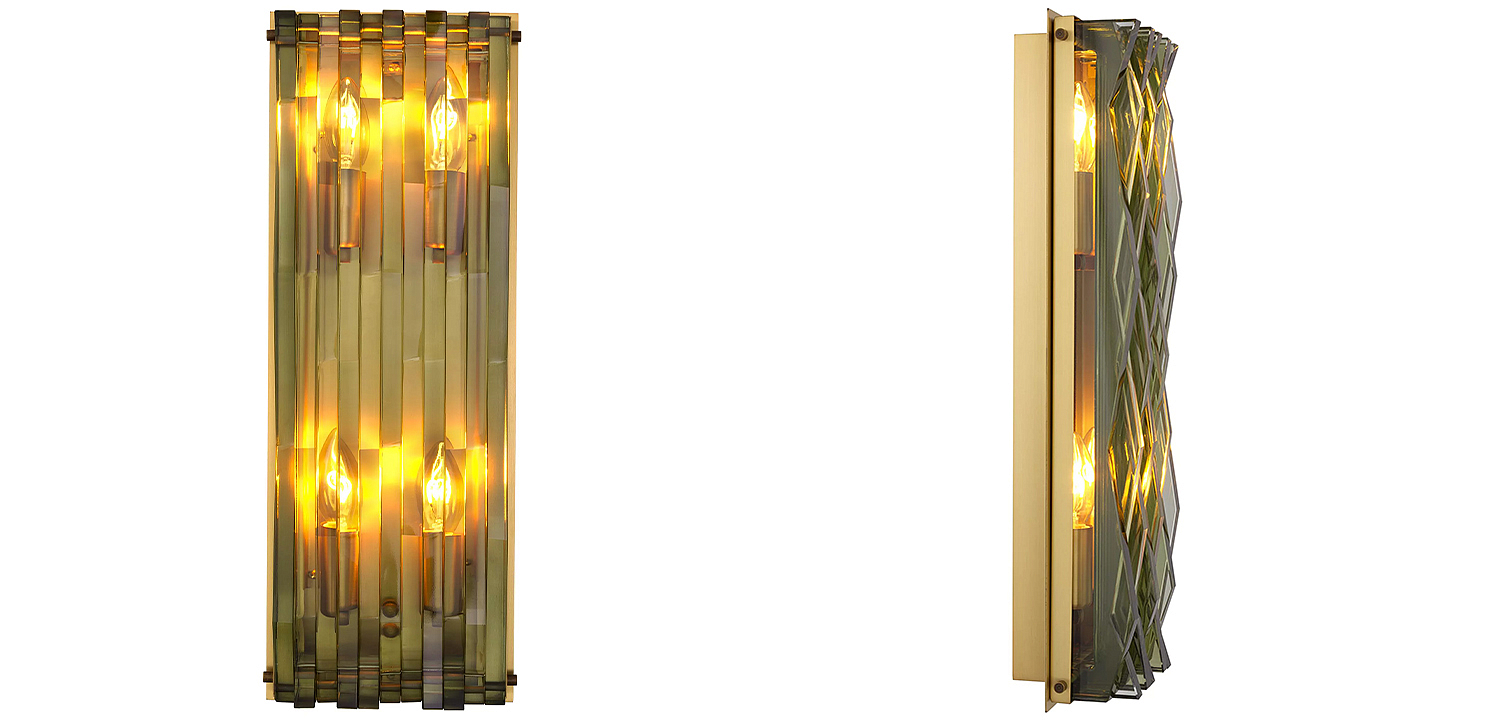 Бра Eichholtz Wall Lamp Nuvola L Green Бра Eichholtz Wall Lamp Nuvola L Green - Loft-Concept в Барнауле