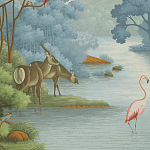 Обои ручная роспись African Savannah Eden варинант исполнения - 1 | Loft Concept в Барнауле