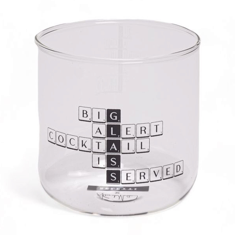 Стакан Seletti Cocktail Прозрачное Стекло Черный Стакан Seletti Cocktail Прозрачное Стекло Черный в Барнауле | Loft Concept