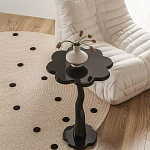 Дизайнерский журнальный стол в виде чёрного цветка Ludox варинант исполнения - 2 | Loft Concept в Барнауле