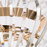 Бра золотого цвета с изогнутыми хрустальными элементами Radiant Ribbons варинант исполнения - 4 | Loft Concept в Барнауле