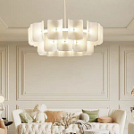 Люстра круглая двухъярусная Chandelier Constant варинант исполнения - 1 | Loft Concept в Барнауле