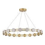 Люстра кольцевая с круглыми светодиодными источниками света Maxine Light варинант исполнения - 8 | Loft Concept в Барнауле