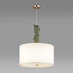 Подвесной светильник с декором в виде кактуса из керамики Opuntia D45 см варинант исполнения - 4 | Loft Concept в Барнауле