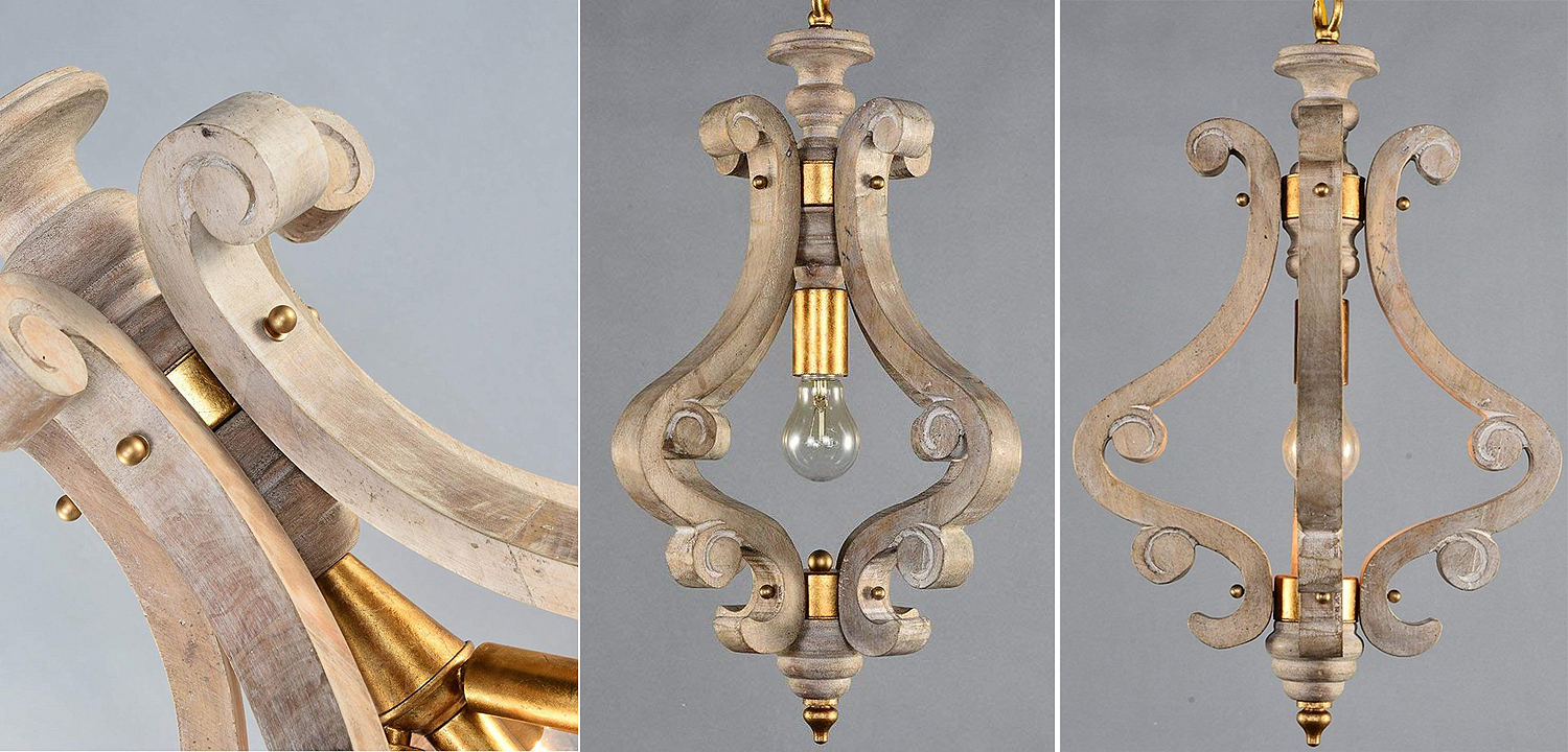 Подвесной светильник Santu Provence Hanging lamp Подвесной светильник Santu Provence Hanging lamp - Loft-Concept в Барнауле
