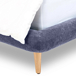 Кровать с мягким изголовьем Palmer Bed варинант исполнения - 13 | Loft Concept в Барнауле