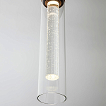 Подвесной светильник золото Sparkling Bubbles Tube Gold Hanging Lamp варинант исполнения - 4 | Loft Concept в Барнауле
