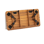 Двухместный диван из акации без подлоконтиков Amra варинант исполнения - 4 | Loft Concept в Барнауле