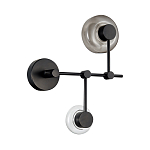 Бра с 2-мя плафонами разного диаметра и цвета Polyhedron варинант исполнения - 2 | Loft Concept в Барнауле