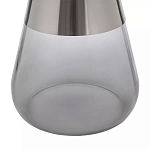 Кофейный столик с основанием из закаленного стекла Classic Round Gray Table варинант исполнения - 5 | Loft Concept в Барнауле