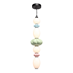 Подвесной светильник фигурный с керамическими элементами 32W LED Fragrant Light варинант исполнения - 1 | Loft Concept в Барнауле