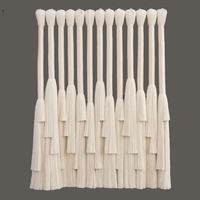 Декор на стену Белые Кисти Wall decor White Tassels Молочный в Барнауле | Loft Concept 