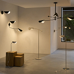 Бра с поворотным плафоном Aracea Black Wall Lamp варинант исполнения - 2 | Loft Concept в Барнауле