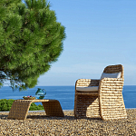 Плетеное кресло Madge Wicker Armchair варинант исполнения - 9 | Loft Concept в Барнауле