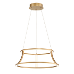 Люстра золотого цвета с 2-мя светодиодными кольцами Eurofase варинант исполнения - 2 | Loft Concept в Барнауле