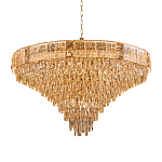 Люстра с каскадом из прозрачного хрусталя Constant Sparks варинант исполнения - 1 | Loft Concept в Барнауле