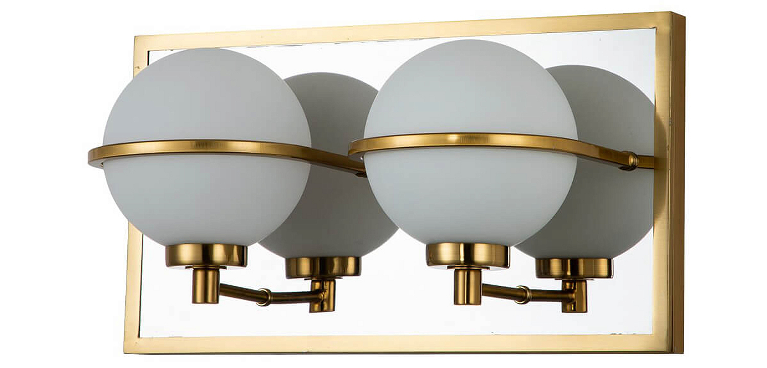 Бра Two Balls Reflection Wall Lamp Бра Two Balls Reflection Wall Lamp - Loft-Concept в Барнауле