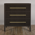 Комод Primo с 3 выдвижными ящиками Темный орех варинант исполнения - 1 | Loft Concept в Барнауле