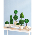 Декоративный искусственное растение Single boxwood варинант исполнения - 10 | Loft Concept в Барнауле