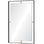 Зеркало прямоугольное в черной раме Gwendelyn варинант исполнения - 1 | Loft Concept в Барнауле
