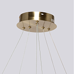 Люстра подвесная с двумя пересекающимися белыми светодиоидными кольцами Luke Lampco Tracer Lamp варинант исполнения - 9 | Loft Concept в Барнауле