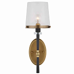 Бра настенное с прозрачным стеклянным абажуром Simple Pure Form варинант исполнения - 2 | Loft Concept в Барнауле