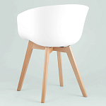 Стул из пластика с мягким сиденьем Eames варинант исполнения - 4 | Loft Concept в Барнауле