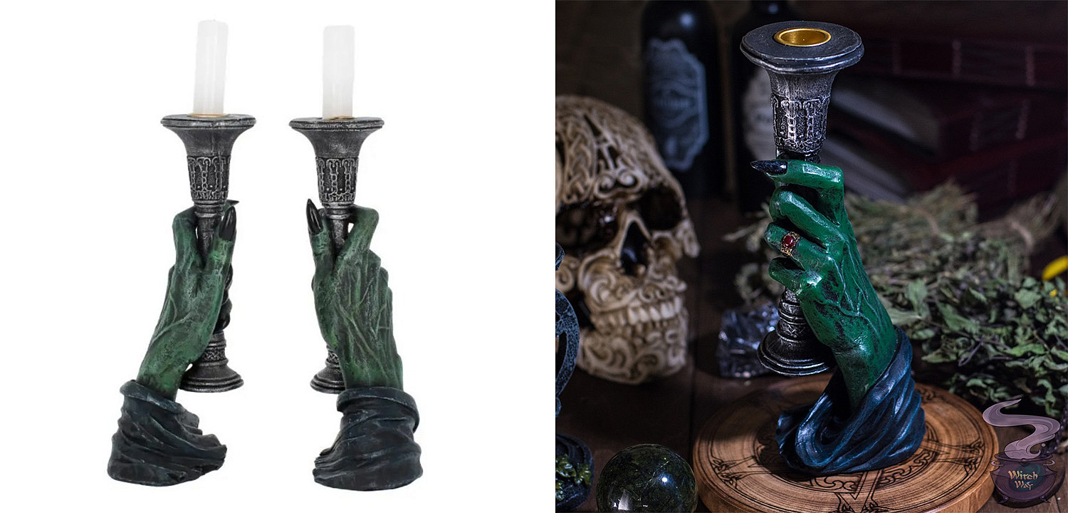 Набор подсвечников Witch Hands Набор подсвечников Witch Hands - Loft-Concept в Барнауле