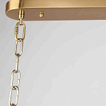 Люстра подвесная овальная со стеклянными трубками Nembus варинант исполнения - 2 | Loft Concept в Барнауле