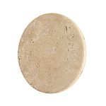 Бра с круглым плафоном из травертина Shaw Marble Lighting варинант исполнения - 1 | Loft Concept в Барнауле