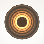 Бра круглое Soft Halo серый варинант исполнения - 2 | Loft Concept в Барнауле