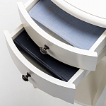 Белая тумба на фигурных ножках Shelby варинант исполнения - 6 | Loft Concept в Барнауле