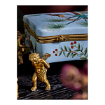 Шкатулка на четырех ангелах Blue Garden варинант исполнения - 7 | Loft Concept в Барнауле