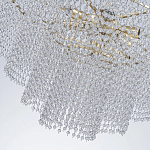 Люстра многоярусная с каскадами кристаллов Crystal Rains варинант исполнения - 7 | Loft Concept в Барнауле