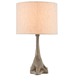 Настольная лампа с корпусом в виде дерева Gray Concrete Trunk варинант исполнения - 3 | Loft Concept в Барнауле