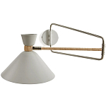 Бра на шарнире Davy Rattan Wall Lamp варинант исполнения - 5 | Loft Concept в Барнауле