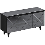 Длинная тумба с зеркальным декором Arden Cabinet варинант исполнения - 3 | Loft Concept в Барнауле