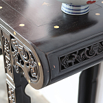 Черная резная консоль в Китайском стиле из массива Black Dragon Console варинант исполнения - 4 | Loft Concept в Барнауле