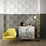 Гипсовая 3D Панель M-22 варинант исполнения - 1 | Loft Concept в Барнауле