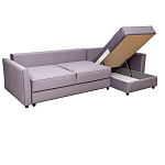 Диван трехместный раскладной Giorgio Sofa серый варинант исполнения - 3 | Loft Concept в Барнауле