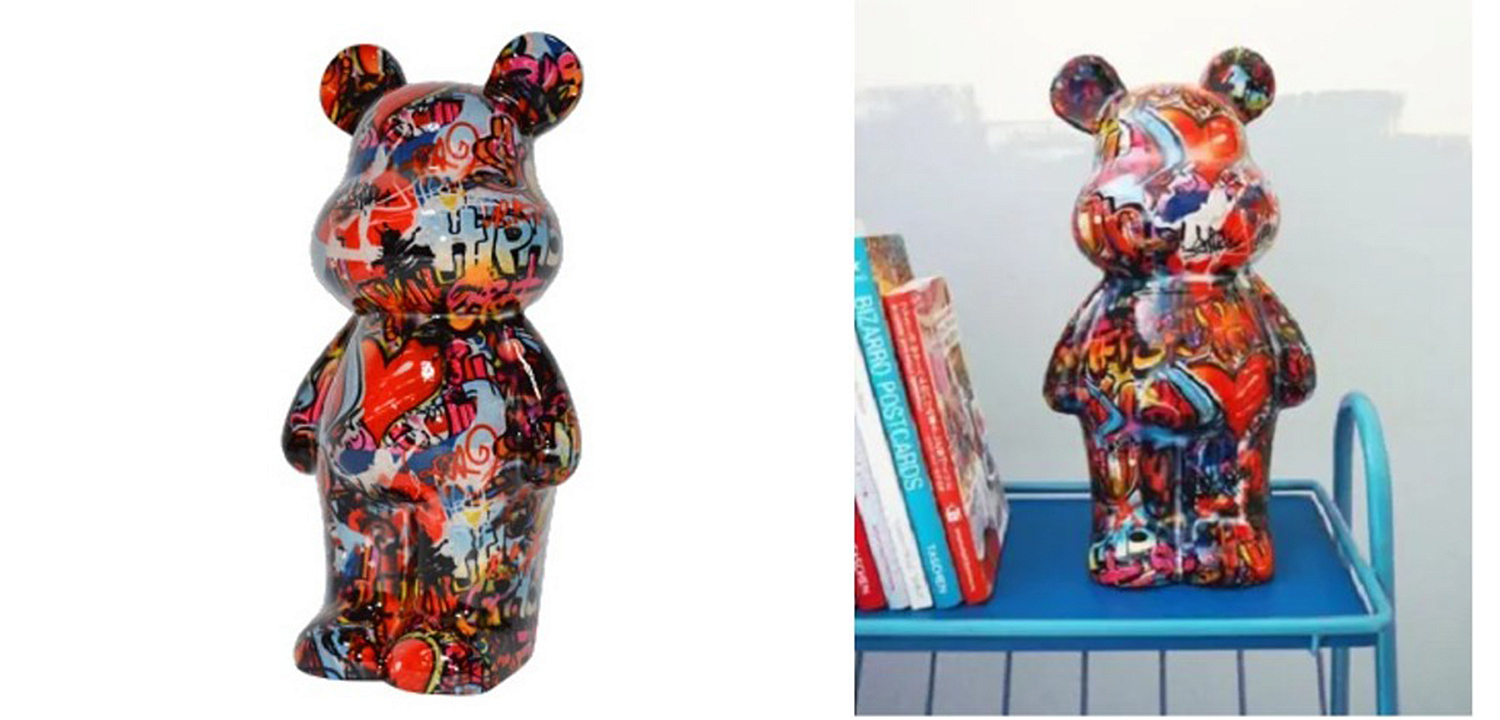 Статуэтка Graffiti Bear red Статуэтка Graffiti Bear red - Loft-Concept в Барнауле
