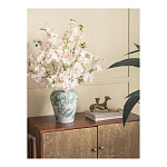 Ваза с зелеными цветочными и птичьими мотивами Vase Inspired by Nature варинант исполнения - 4 | Loft Concept в Барнауле