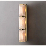 Бра из 3-х прямоугольных мраморных панелей Calling to Shine варинант исполнения - 4 | Loft Concept в Барнауле