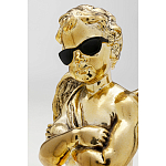Декоративная статуя Golden Cupid in Sunglasses варинант исполнения - 3 | Loft Concept в Барнауле