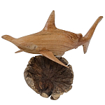 Статуэтка из дерева рыба-молот Animals of the World варинант исполнения - 3 | Loft Concept в Барнауле