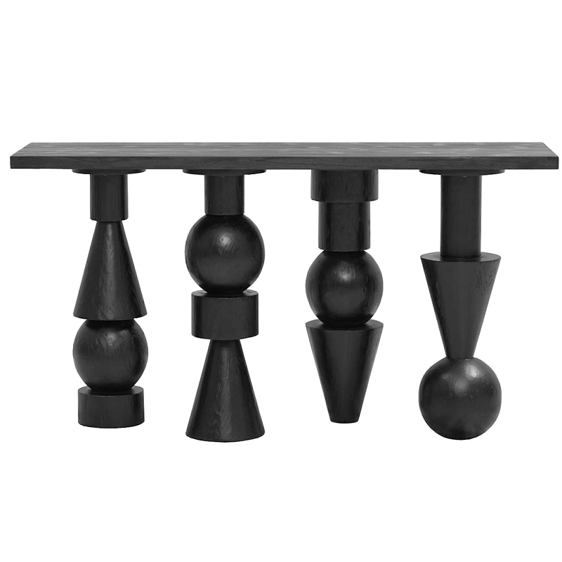 Консоль Bishop IV Черный матовый в Барнауле | Loft Concept 