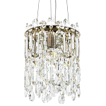 Подвесной светильник с хрустальными подвесками Roul Crystal Round Hanging Lamp варинант исполнения - 1 | Loft Concept в Барнауле