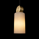 Подвесной светильник с цилиндрическим мраморным плафоном Marble square варинант исполнения - 6 | Loft Concept в Барнауле